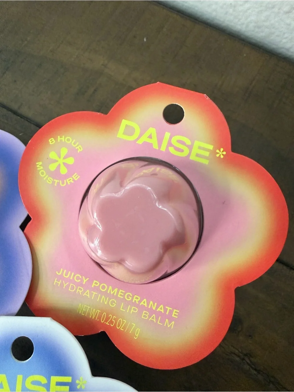 Daise hydrating lip balm trio new pomegranate, coconut & vanilla new